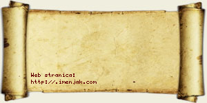 Rafailo Krnjinac vizit kartica